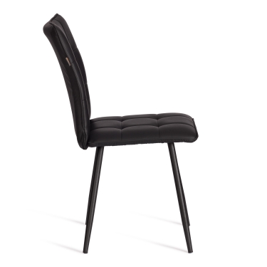 Стул обеденный Tetchair Bari 2 шт. в упаковке LT, экокожа , черная, 41х55х89 см