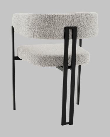 Стул Stool Group Серенидат букле светло-серый