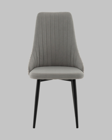 Стул Stool Group Касаденика велюр серый, спинка гобелен лошадки