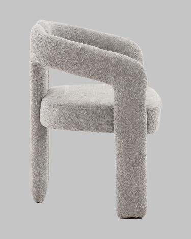 Стул Stool Group Болинджер букле светло-серый