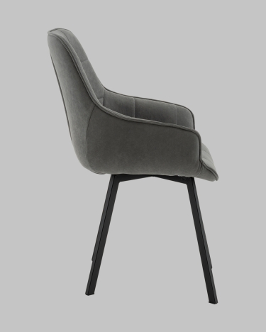 Стул Stool Group Амальри велюр светло-серый