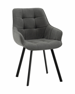 Стул Stool Group Амальри велюр светло-серый