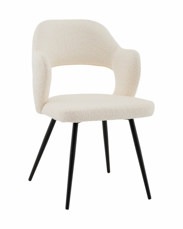 Стул Stool Group Роккиана букле молочный