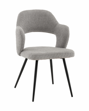 Стул Stool Group Роккиана букле светло-серый