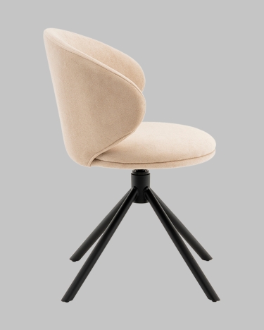 Стул Stool Group Труфальд велюр бежевый