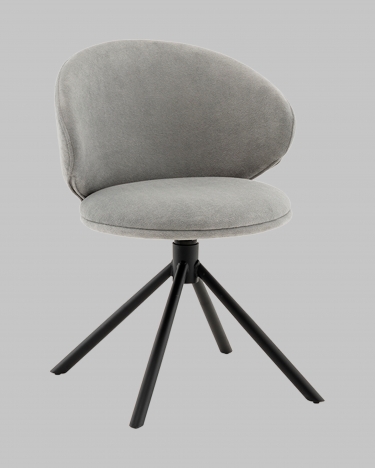 Стул Stool Group Труфальд велюр светло-серый