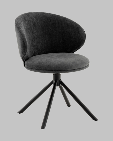 Стул Stool Group Труфальд велюр темно-серый