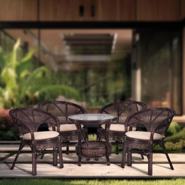 Кресло Tetchair PELANGI 02/15 B /с подушкой/ Орех