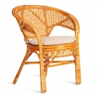 Кресло Tetchair PELANGI 02/15 B /с подушкой/ Мед