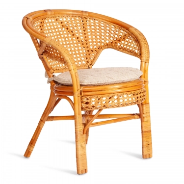 Кресло Tetchair PELANGI 02/15 B /с подушкой/ Мед