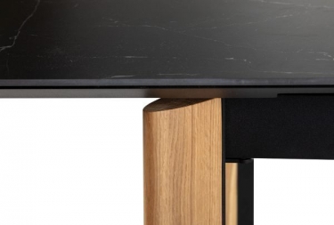 Стол раздвижной R-home Combi Ceramic 120-150 Automatic Natur/Dark marble