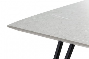 Стол R-home Диего 960960 мрамор Бианко со скосом
