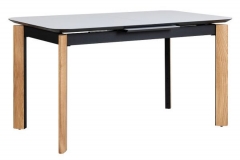 Стол раскладной R-home Combi Glass 140-180 Automatic Natur/Light matte glass