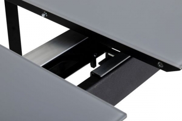 Стол раскладной R-home Combi Glass 140-180 Automatic Natur/Dark matte glass