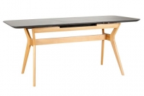 Стол раздвижной R-home Нарвик Ceramic 140-180 Automatic Natur/Dark marble