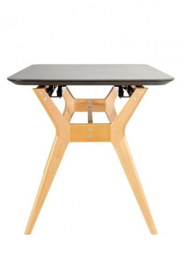 Стол раздвижной R-home Нарвик Ceramic 140-180 Automatic Natur/Dark marble