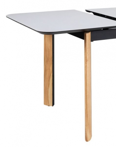 Стол раскладной R-home Combi Glass 120-150 Automatic Natur/Light matte glass