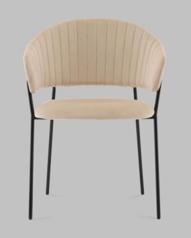 Стул Stool Group Бруно NEW велюр кремовый
