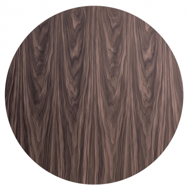 Стол обеденный R-home Patrik д.110 Американский орех /Черный муар