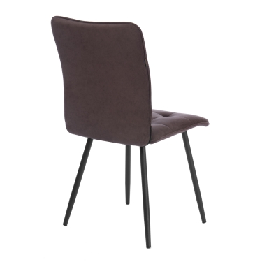 Стул обеденный Tetchair Bari велюр, коричневый, 6, 46х55х89
