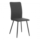 Стул обеденный Tetchair La Rousse NEW, ткань рогожка, темно-серый, F68, 45x55x93 см
