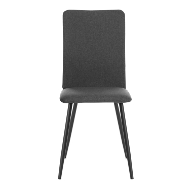 Стул обеденный Tetchair La Rousse NEW, ткань рогожка, темно-серый, F68, 45x55x93 см