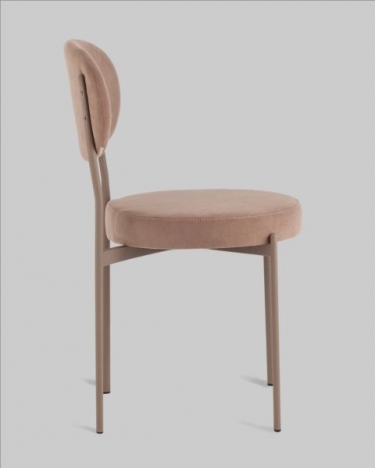 Стул Stool Group Бриф DD велюр капучино каркас капучино муар 4 шт.