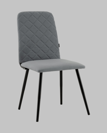 Стул Stool Group Кристенсен велюр серый