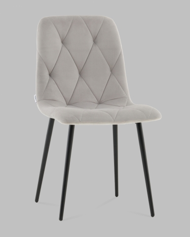 Стул Stool Group Одди Diamond С велюр светло-серый