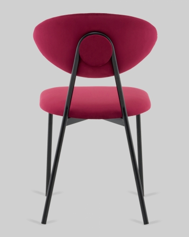 Стул обеденный Stool Group Квинси велюр винный