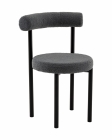 Стул обеденный Stool Group Флорео букле темно-серый