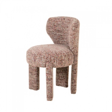 Стул Stool Group Lainr бордовый меланж