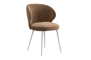 Стул Мебельсон Гудвин Т1 беж велюр/белый