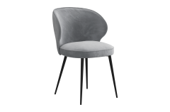 Стул Мебельсон Гудвин Т1 серый велюр/черный