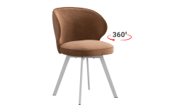 Стул Мебельсон Гудвин Т2П беж велюр/белый