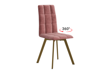 Стул Мебельсон Турин 2 Т2П вереск велюр/золото