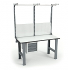 Верстак Диком ВЛ-150-02 ESD + Экран ВС-150-Э3 ESD