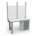 Верстак Диком ВЛ-150-04 ESD + Экран ВС-150-Э2 ESD