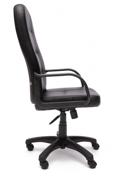 Кресло руководителя Tetchair Devon черный перфорированный