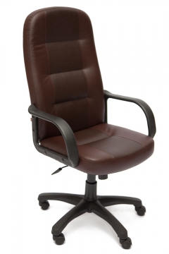 Кресло руководителя Devon коричневый перфорированный