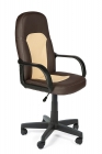Кресло руководителя Tetchair Parma коричневый+бежевый