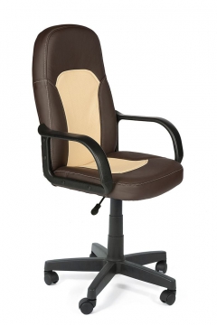 Кресло руководителя Parma коричневый+бежевый