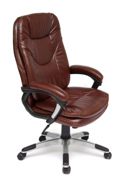 Кресло руководителя COMFORT коричневый, 2 TONE